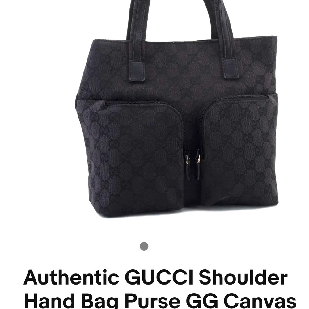 Authentic Gucci Black / Nylpn, good condition!